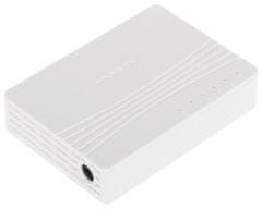 Hikvision switch DS-3E0505D-E/ 5x port/ 10/100 Mbps RJ45 ports/ 1 Gbps/ napájanie 5 VDC, 0.6 A