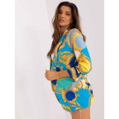 ITALY MODA Dámska bunda ANNY modrá DHJ-MA-7684B-3.95P_399618 XL