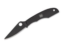 Spyderco C138BKP Grasshopper All Black vreckový nôž 5,8 cm, celočierny, celooceľový