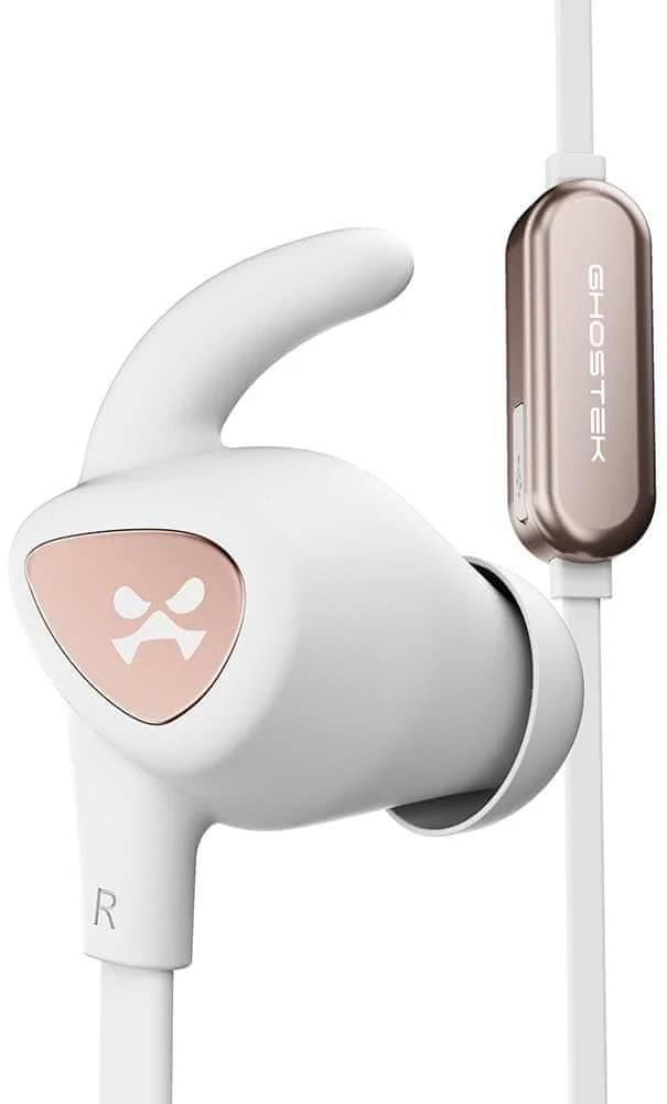 Ghostek Sl chadl Wireless Sport Earbuds Rush Series White Rose