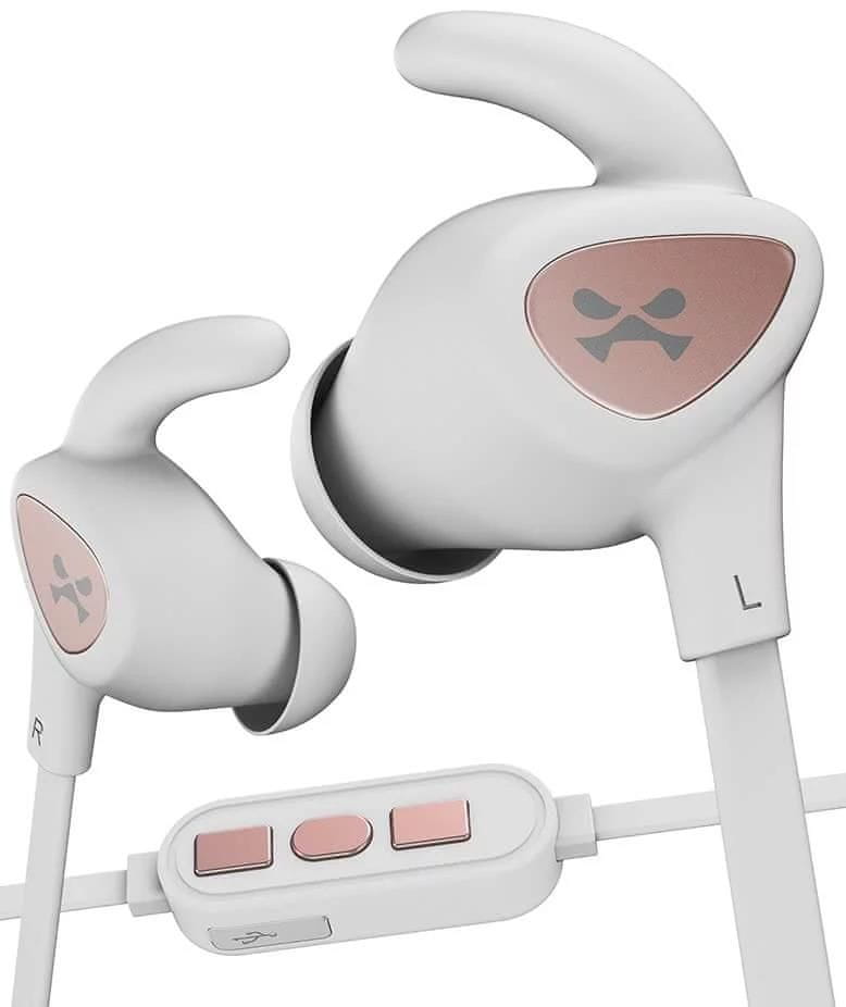 Ghostek Sl chadl Wireless Sport Earbuds Rush Series White Rose