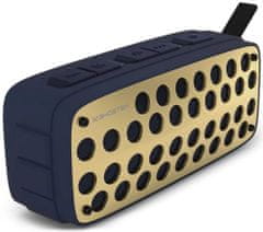 Ghostek Reproduktor - Forge Series Rugged Wireless Speaker, Blue/Gold (GHOSPK006)