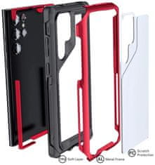 Ghostek Kryt Atomic Slim 4, Samsung Galaxy S22 Ultra, Red (GHOCAS2956)