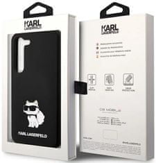 Karl Lagerfeld Kryt Samsung Galaxy S23+ hardcase black Silicone Choupette (KLHCS23MSNCHBCK)