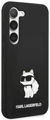 Karl Lagerfeld Kryt Samsung Galaxy S23+ hardcase black Silicone Choupette (KLHCS23MSNCHBCK)