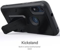 Ghostek Púzdro Iron Armor3 Black Rugged Case + Holster for Moto E (2020) (GHOCAS2650)