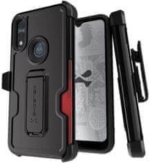 Ghostek Púzdro Iron Armor3 Black Rugged Case + Holster for Moto E (2020) (GHOCAS2650)