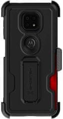 Ghostek Púzdro Iron Armor3 Black Rugged Case + Holster for Moto G Power 2021 (GHOCAS2785)