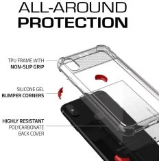 Ghostek Kryt - iPhone X/XS Case, Covert 2 Series, Red (GHOCAS773)