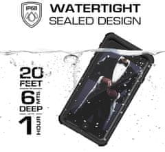 Ghostek Kryt - iPhone 8/7 Plus Waterproof Case Nautical Series, Black (GHOCAS834)