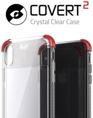 Ghostek Kryt - iPhone X/XS Case, Covert 2 Series, Red (GHOCAS773)