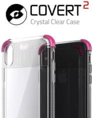 Ghostek Kryt - iPhone X/XS Case, Covert 2 Series, Pink (GHOCAS775)