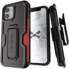 Ghostek Kryt Iron Armor3 Black Rugged Case + Holster for Apple iPhone 12 Mini