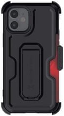 Ghostek Kryt Iron Armor3 Black Rugged Case + Holster for Apple iPhone 12 Mini