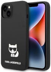 Karl Lagerfeld Kryt KLHCP14MSLCTBK iPhone 14 Plus 6,7" hardcase black Silicone Choupette Body (KLHCP14MSLCTBK)