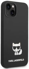 Karl Lagerfeld Kryt KLHCP14MSLCTBK iPhone 14 Plus 6,7" hardcase black Silicone Choupette Body (KLHCP14MSLCTBK)