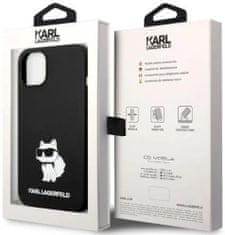 Karl Lagerfeld Kryt iPhone 14 Plus 6,7" hardcase black Silicone Choupette (KLHCP14MSNCHBCK)