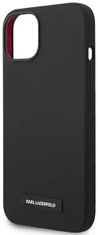 Karl Lagerfeld Kryt KLHMP14MSLMP1K iPhone 14 Plus 6,7" hardcase black Silicone Plaque Magsafe (KLHMP14MSLMP1K)