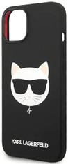 Karl Lagerfeld Kryt KLHMP14SSLCHBK iPhone 14 6,1" hardcase black Silicone Choupette Head Magsafe (KLHMP14SSLCHBK)