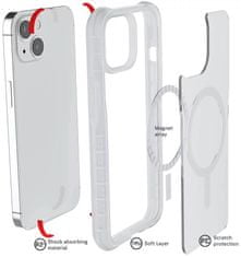 Ghostek Kryt Covert 6, Iphone 13, Clear Starlight (GHOCAS2818)