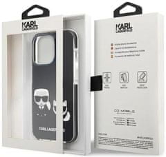 Karl Lagerfeld Kryt KLHCP13LTPEKCK iPhone 13 Pro / 13 6,1" hardcase black Karl&Choupette (KLHCP13LTPEKCK)