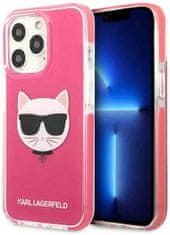 Karl Lagerfeld Kryt KLHCP13LTPECPI iPhone 13 Pro / 13 6,1" hardcase fuschia Choupette Head (KLHCP13LTPECPI)