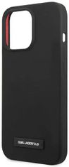 Karl Lagerfeld Kryt KLHCP13LSLMP1K iPhone 13 Pro / 13 6,1" hardcase black Silicone Plaque (KLHCP13LSLMP1K)