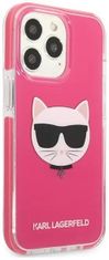 Karl Lagerfeld Kryt KLHCP13LTPECPI iPhone 13 Pro / 13 6,1" hardcase fuschia Choupette Head (KLHCP13LTPECPI)