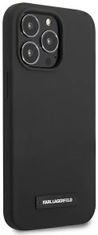 Karl Lagerfeld Kryt KLHCP13LSLMP1K iPhone 13 Pro / 13 6,1" hardcase black Silicone Plaque (KLHCP13LSLMP1K)