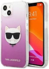 Karl Lagerfeld Kryt KLHCP13MCTRP iPhone 13 6,1" hardcase pink Choupette Head (KLHCP13MCTRP)