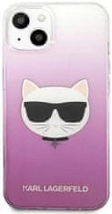 Karl Lagerfeld Kryt KLHCP13MCTRP iPhone 13 6,1" hardcase pink Choupette Head (KLHCP13MCTRP)