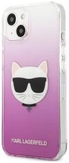 Karl Lagerfeld Kryt KLHCP13MCTRP iPhone 13 6,1" hardcase pink Choupette Head (KLHCP13MCTRP)