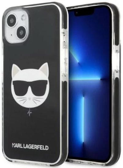 Karl Lagerfeld Kryt iPhone 13 mini 5,4" hardcase black Choupette Head (KLHCP13STPECK)