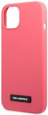 Karl Lagerfeld Kryt KLHCP13SSLMP1PI iPhone 13 mini 5,4" hardcase fuchsia Silicone Plaque (KLHCP13SSLMP1PI)