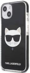 Karl Lagerfeld Kryt iPhone 13 mini 5,4" hardcase black Choupette Head (KLHCP13STPECK)