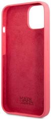 Karl Lagerfeld Kryt KLHCP13SSLMP1PI iPhone 13 mini 5,4" hardcase fuchsia Silicone Plaque (KLHCP13SSLMP1PI)