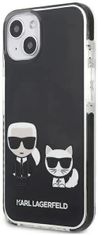 Karl Lagerfeld Kryt KLHCP13STPEKCK iPhone 13 mini 5,4" hardcase black Karl&Choupette (KLHCP13STPEKCK)