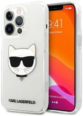 Karl Lagerfeld Kryt KLHCP13XCTR iPhone 13 Pro Max 6,7" hardcase transparent Choupette Head (KLHCP13XCTR)