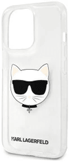 Karl Lagerfeld Kryt KLHCP13XCTR iPhone 13 Pro Max 6,7" hardcase transparent Choupette Head (KLHCP13XCTR)