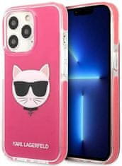 Karl Lagerfeld Kryt KLHCP13XTPECPI iPhone 13 Pro Max 6,7" hardcase fuschia Choupette Head (KLHCP13XTPECPI)