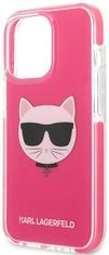 Karl Lagerfeld Kryt KLHCP13XTPECPI iPhone 13 Pro Max 6,7" hardcase fuschia Choupette Head (KLHCP13XTPECPI)