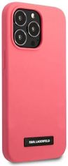 Karl Lagerfeld Kryt KLHCP13XSLMP1PI iPhone 13 Pro Max 6,7" hardcase fuchsia Silicone Plaque (KLHCP13XSLMP1PI)