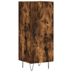 Petromila vidaXL Komoda dymový dub 34,5x34x90 cm spracované drevo