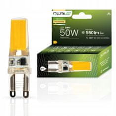 LUMILED LED žiarovka G9 capsule 5W = 50W 550lm 3000K Teplá biela 360° COB