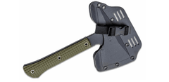 CRKT CR-2726 JENNY WREN COMPACT OD GREEN tomahawk/sekera 510 g, GRN, zelená, puzdro