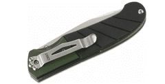 CRKT CR-6855 IGNITOR Black/Green Veff Serations vreckový nôž 8,6 cm, zeleno-čierna, G10