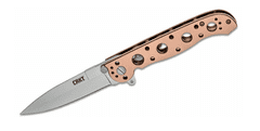 CRKT CR-M16-03BS M16 - 03BS Silver/Bronze vreckový nôž 9 cm, strieborno-bronzová, oceľ, titán