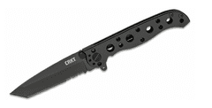 CRKT CR-M16-10KS M16 - 10KS taktický vreckový nôž 7,6 cm, celočierny, nerezová oceľ