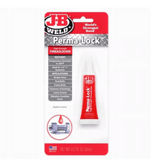 J-B Weld Perma-Lock Lepidlo Zaisťovač závitov - 6ml RED - Vysoká pevnosť