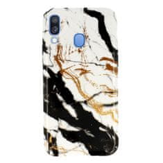 IZMAEL Silikónové puzdro Marble pre Samsung Galaxy A40 - Multifarebná 3 KP17779